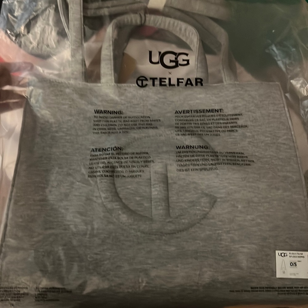 Ugg x Telfar Médium Fleece shopper